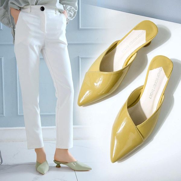 slippers 2021 spring summer women slipper casual leather handmade flat shoes woman round head comfortable ladies women's, Black
slippers 2021 spring summer women slipper casual leather handmade flat shoes woman round head comfortable ladies women's, Black