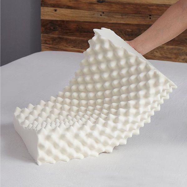 pillow natural latex bed sleeping ergonomic soft cervical neck protect release pressure massage memory foam pillows living room
pillow natural latex bed sleeping ergonomic soft cervical neck protect release pressure massage memory foam pillows living room