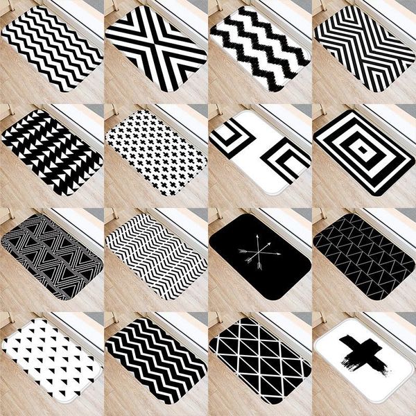 carpets doormat kitchen carpet rubber floor mats black white geometric nordic classic style entrance home decor rug anti-slip 48231
carpets doormat kitchen carpet rubber floor mats black white geometric nordic classic style entrance home decor rug anti-slip 48231