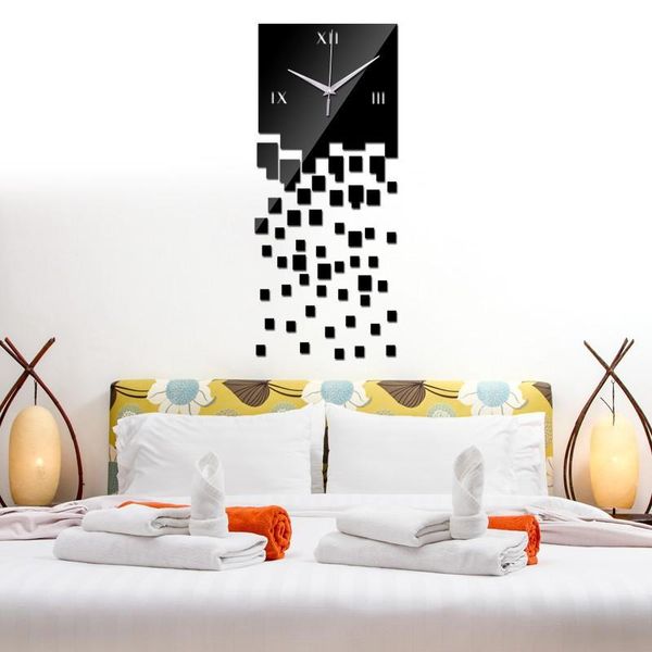 wall clocks digital clock sticker mirror diy watch bedroom relogio de parede 3d creative living room
wall clocks digital clock sticker mirror diy watch bedroom relogio de parede 3d creative living room