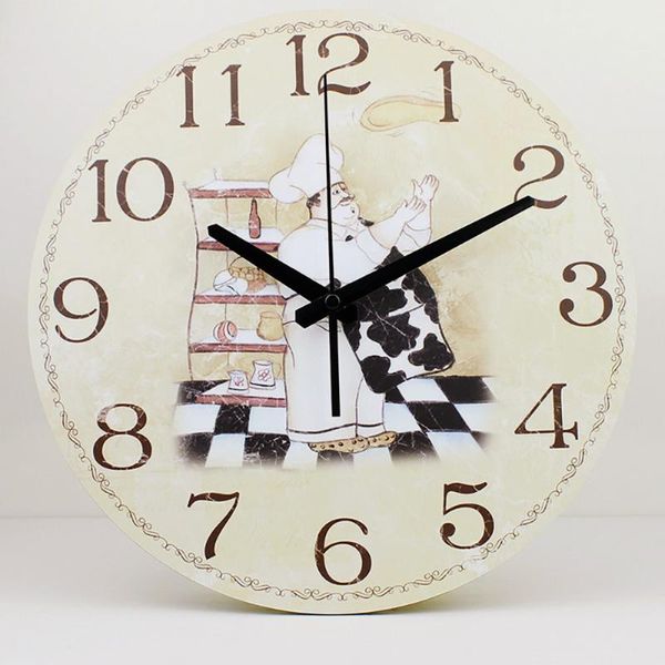 wall clocks home decoration accessories modern large clock chef pattern mute watch for living room
wall clocks home decoration accessories modern large clock chef pattern mute watch for living room
