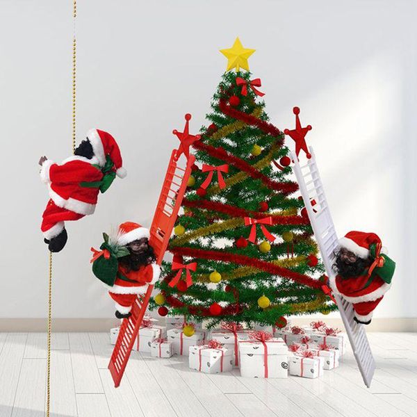 elbow & knee pads electric climbing ladder christmas hanging decoration santa claus climb tree decor, Black;gray
elbow & knee pads electric climbing ladder christmas hanging decoration santa claus climb tree decor, Black;gray