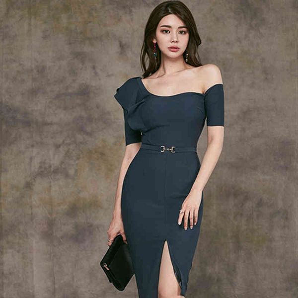dresses 2021 slash neck ruffles vestidos simple chic work wear womens office bodycon sheath casual pencil es, Black;gray
dresses 2021 slash neck ruffles vestidos simple chic work wear womens office bodycon sheath casual pencil es, Black;gray