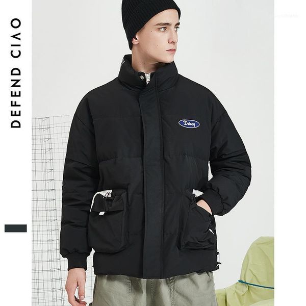men's down & parkas winter jacket coat thick warm duck fashion for men outwear puffer outdoor high qualit1, Black
men's down & parkas winter jacket coat thick warm duck fashion for men outwear puffer outdoor high qualit1, Black