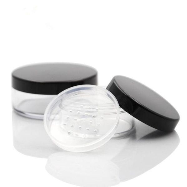 storage bottles & jars 30g 50g loose powder container cosmetic sifter mesh box black cap talcum packing jar make-up case f162
storage bottles & jars 30g 50g loose powder container cosmetic sifter mesh box black cap talcum packing jar make-up case f162