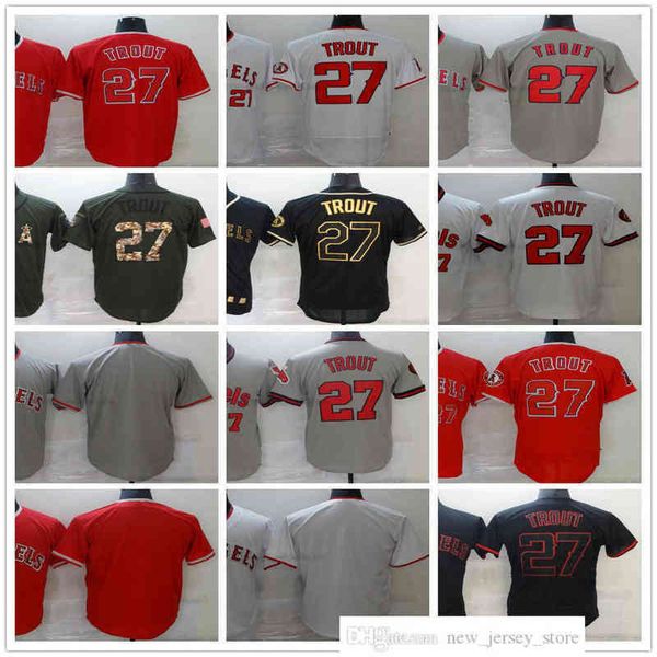 Stitched 2022 Baseball Jerseys Mike 27 Trout Jersey Top Quality Red Gray White Black Blank No Number Name for Man Size S-XXXL, Same as picture
Stitched 2022 Baseball Jerseys Mike 27 Trout Jersey Top Quality Red Gray White Black Blank No Number Name for Man Size S-XXXL, Same as picture