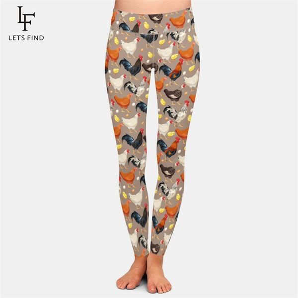 letsfind women leggings fashion high waist 3d chicken print elastic fitness soft slim plus size 210925, Black
letsfind women leggings fashion high waist 3d chicken print elastic fitness soft slim plus size 210925, Black