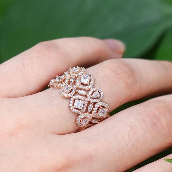 wedding rings godki bee nest luxury party statement stackable for women cubic ziron cz dubai bridal finger ring 2021, Slivery;golden
wedding rings godki bee nest luxury party statement stackable for women cubic ziron cz dubai bridal finger ring 2021, Slivery;golden