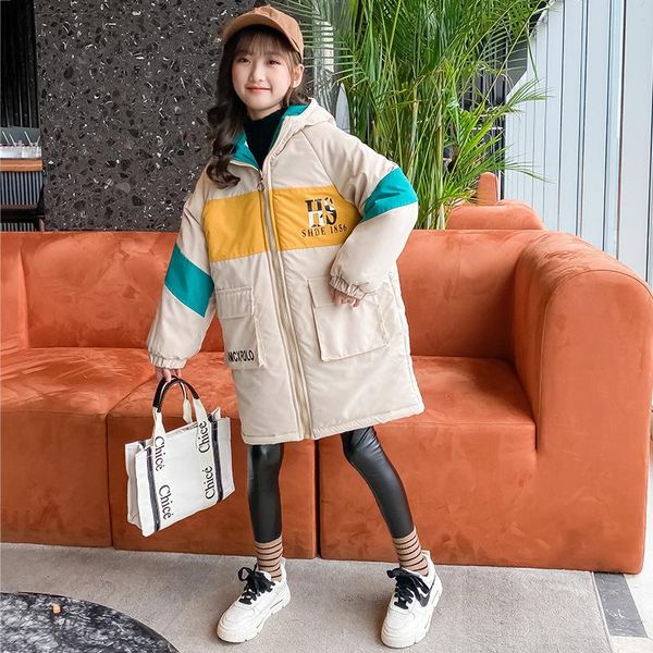 down coat fashion children warm hooded girls winter mid-long jacket kids double-sided wear casual clothes girl thick parkas 5 7 9 11y, Blue;gray
down coat fashion children warm hooded girls winter mid-long jacket kids double-sided wear casual clothes girl thick parkas 5 7 9 11y, Blue;gray