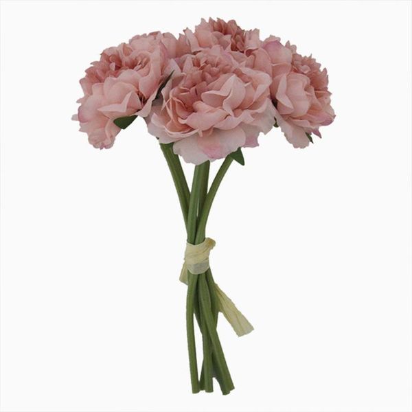 lanlan artificial peony with 5 flower heads for home wedding decoration decorative flowers & wreaths
lanlan artificial peony with 5 flower heads for home wedding decoration decorative flowers & wreaths