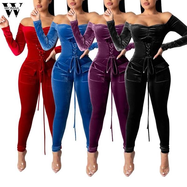 women's jumpsuits & rompers womail jumpsuit women skinny slash neck off shoulder long sleeve corset slim night club party, Black;white
women's jumpsuits & rompers womail jumpsuit women skinny slash neck off shoulder long sleeve corset slim night club party, Black;white