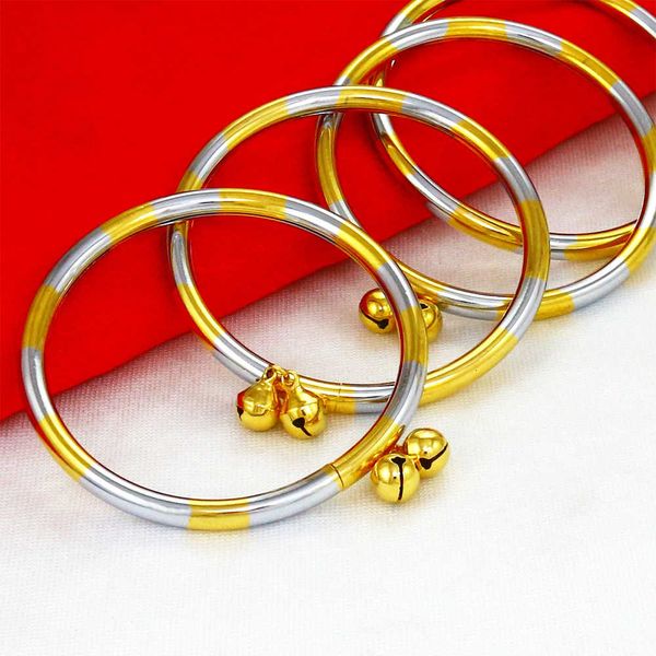 double color bell foot ring pure copper vacuum plating 24k gold imitation gold plated bracelet, Red;blue
double color bell foot ring pure copper vacuum plating 24k gold imitation gold plated bracelet, Red;blue