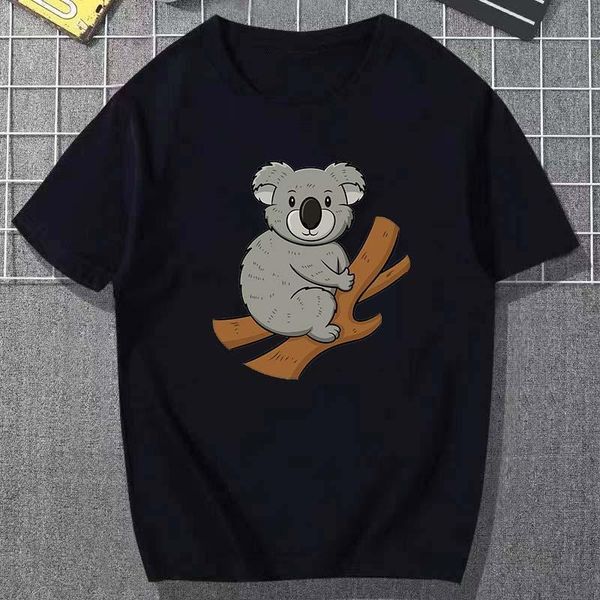 men's t-shirts cartoon koala 2021 summer cool men and women with the same style street half-sleeved pure 100% cotton high-quality breat, White;black
men's t-shirts cartoon koala 2021 summer cool men and women with the same style street half-sleeved pure 100% cotton high-quality breat, White;black