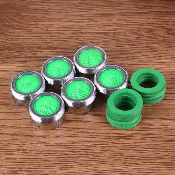 6pcs 24mm small threaded aerator bubbler sprayer water saving filter nozzle polished for kitchen faucets
6pcs 24mm small threaded aerator bubbler sprayer water saving filter nozzle polished for kitchen faucets