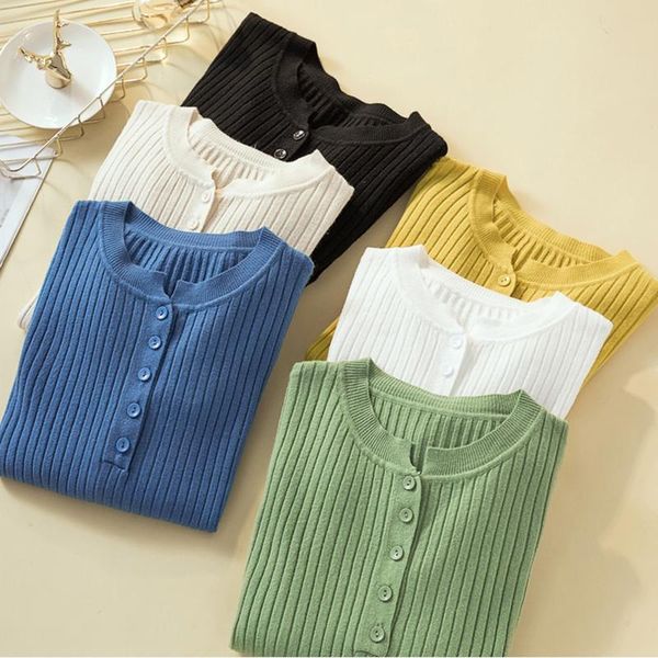 women's sweaters shintimes hiver pull femme 2021 autumn winter woman clothes knitted button sweater women basic long sleeve ladies pull, White;black
women's sweaters shintimes hiver pull femme 2021 autumn winter woman clothes knitted button sweater women basic long sleeve ladies pull, White;black