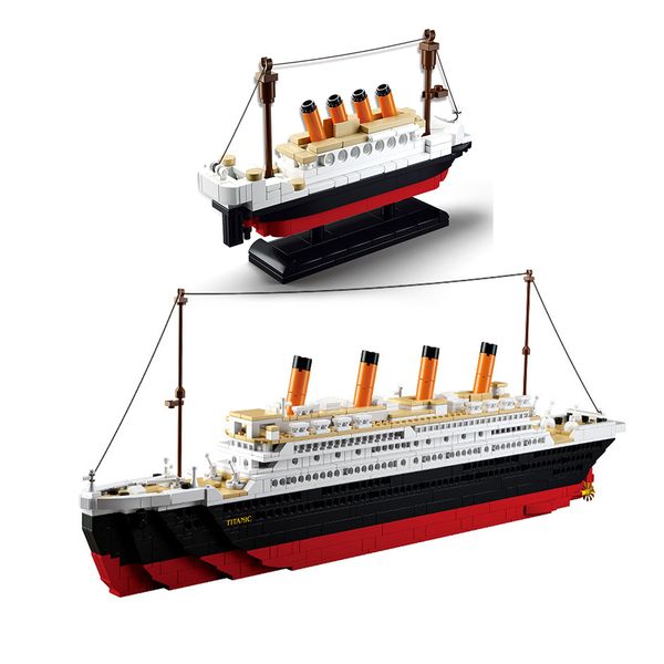 Sluban 1000+ pcs Blocks Model Building bricks ship rms cruise titanic sets creator expert kits comaptible city techenic
Sluban 1000+ pcs Blocks Model Building bricks ship rms cruise titanic sets creator expert kits comaptible city techenic