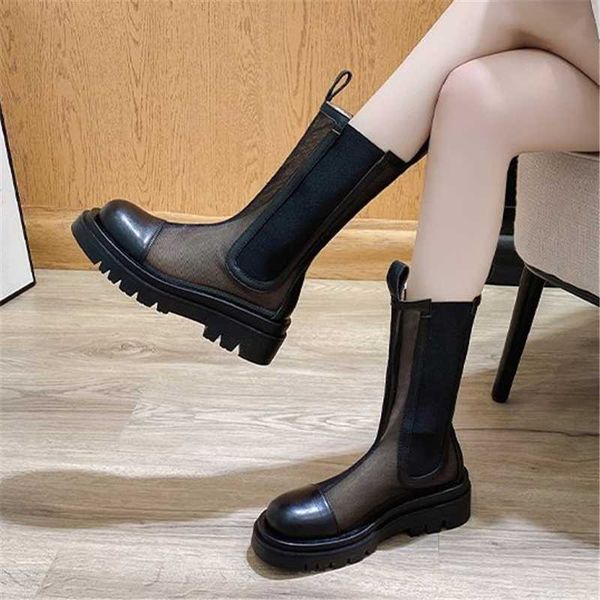 women fashion 2021 spring and summer net boots gauze breathable non-slip bottom with handsome hollowed-out sandals, Black
women fashion 2021 spring and summer net boots gauze breathable non-slip bottom with handsome hollowed-out sandals, Black