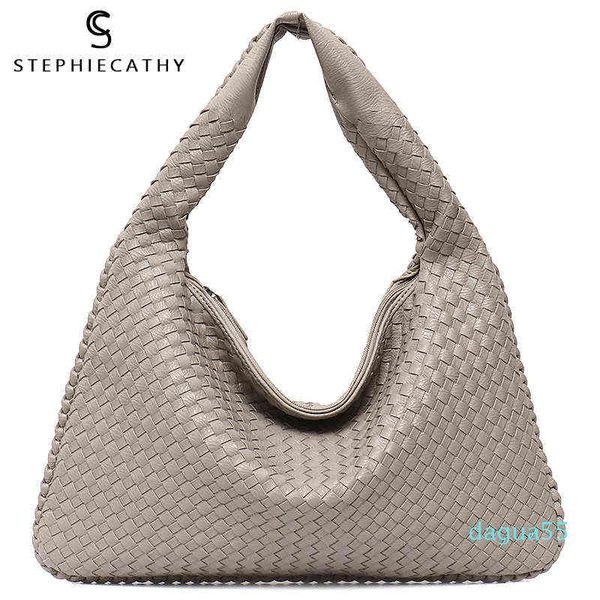 sc brand new vegan leather hobo bag handmade woven casual female handbag big capacity patchwork zipper women shoulder bags c0602
sc brand new vegan leather hobo bag handmade woven casual female handbag big capacity patchwork zipper women shoulder bags c0602