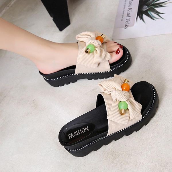 slippers med casual summer women's shoes platform shale female beach butterfly-knot slides luxury soft sabot flat fabric basic b, Black
slippers med casual summer women's shoes platform shale female beach butterfly-knot slides luxury soft sabot flat fabric basic b, Black