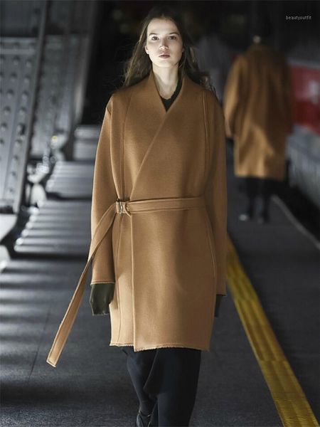 men's trench coats autumn/winter collarless woolen coat with middle and long side buckle design of chinese style, Tan;black
men's trench coats autumn/winter collarless woolen coat with middle and long side buckle design of chinese style, Tan;black