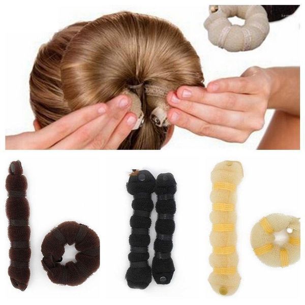 2pcs/set women ladies magic style hair styling tools buns braiders curling headwear rope band accessories1, Brown
2pcs/set women ladies magic style hair styling tools buns braiders curling headwear rope band accessories1, Brown