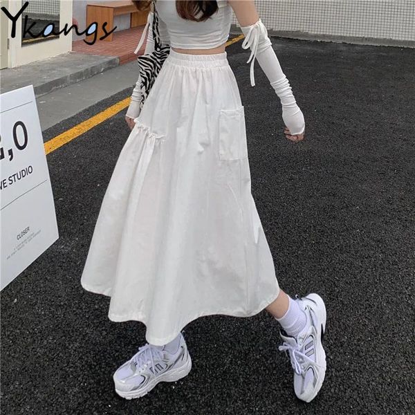 skirts black gothic irregular pocket cargo pleated skirt women white summer harajuku long for girls korean punk high waist
skirts black gothic irregular pocket cargo pleated skirt women white summer harajuku long for girls korean punk high waist