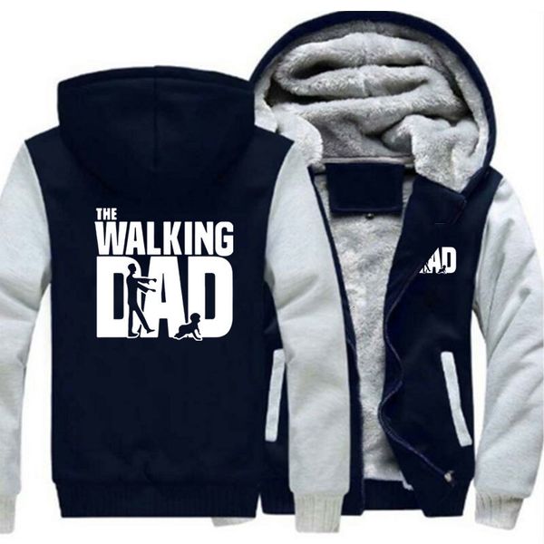men's hoodies & sweatshirts the walking dad zipper fashion men sweatshirt cardigans thicken hooded coat jacket males winter clothes f17, Black
men's hoodies & sweatshirts the walking dad zipper fashion men sweatshirt cardigans thicken hooded coat jacket males winter clothes f17, Black