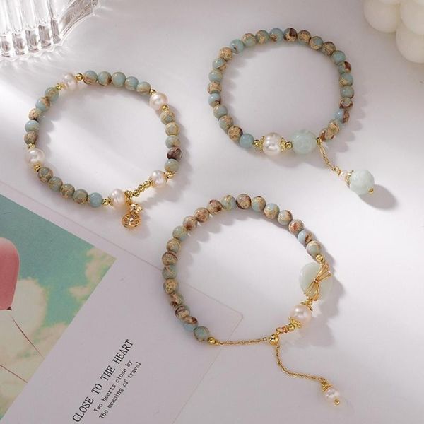 charm bracelets u-magical chinese style circle crystal purse pearl bracelet for women minimalist beaded jewelry wholesale, Golden;silver
charm bracelets u-magical chinese style circle crystal purse pearl bracelet for women minimalist beaded jewelry wholesale, Golden;silver