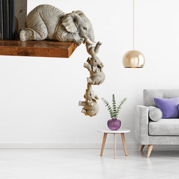 party favor elephant resin ornaments home decoration 3 mothers with two babies hanging on the edge of handicraft statue craft
party favor elephant resin ornaments home decoration 3 mothers with two babies hanging on the edge of handicraft statue craft