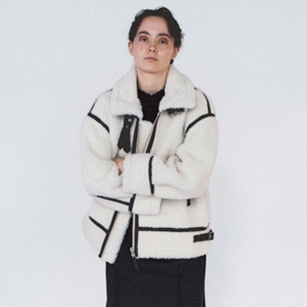 women's fur & faux women winter female overcoat lapel patchwork pockets warm zipper coats ladies short white jacket coat 2021, Black
women's fur & faux women winter female overcoat lapel patchwork pockets warm zipper coats ladies short white jacket coat 2021, Black