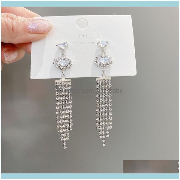 dangle jewelrydangle & chandelier long tassel earrings for women bijoux trendy korean style shiny crystal earring wedding party fashion jewe, Silver
dangle jewelrydangle & chandelier long tassel earrings for women bijoux trendy korean style shiny crystal earring wedding party fashion jewe, Silver