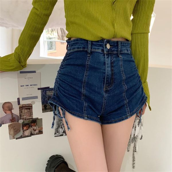 women's shorts alien kitty high waist retro lace-up girls wide leg short jeans femme chic summer plus size s-xl loose all match, White;black
women's shorts alien kitty high waist retro lace-up girls wide leg short jeans femme chic summer plus size s-xl loose all match, White;black