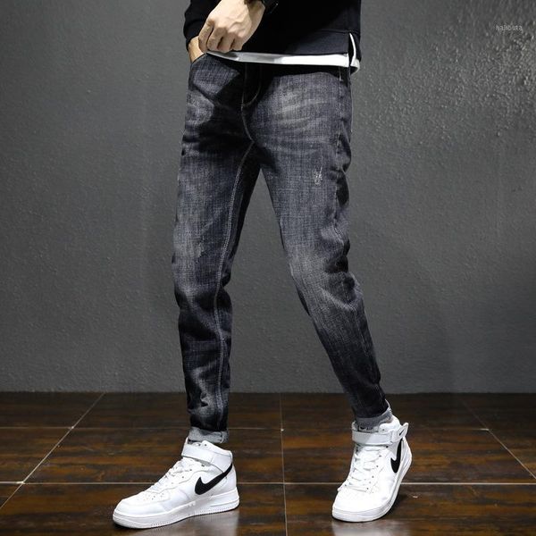 men's jeans drop fashion trend mens casual long straight denim pants slim fit for boys light washed cowboy trousers hommes, Blue
men's jeans drop fashion trend mens casual long straight denim pants slim fit for boys light washed cowboy trousers hommes, Blue