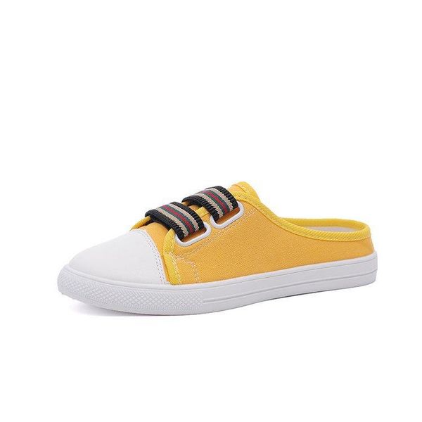 women's canvas slippers summer and autumn wear muller shoes net red lazy flat bottomed sports toe, Black
women's canvas slippers summer and autumn wear muller shoes net red lazy flat bottomed sports toe, Black