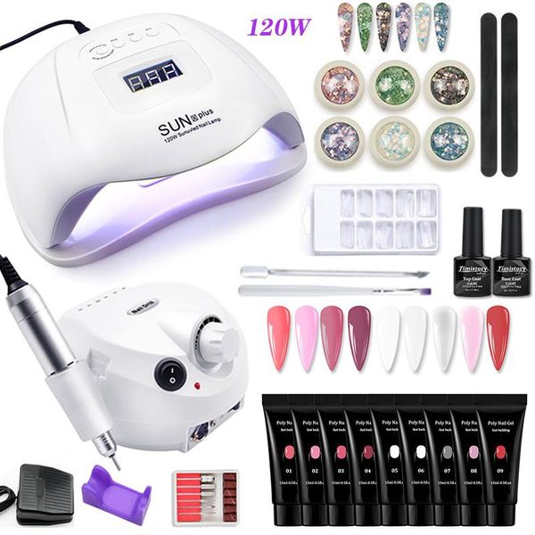 9/7/5 color acryl poly nail quick building gel extension set with 120/54w lamp 35000rpm electric drill art kit kits
9/7/5 color acryl poly nail quick building gel extension set with 120/54w lamp 35000rpm electric drill art kit kits
