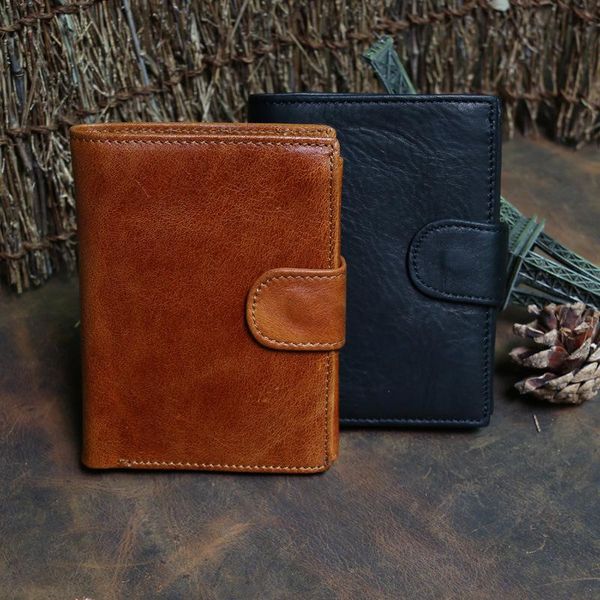 wallets 2021 fashion men short wallet oil wax cowhide money purse retro style genuine leather male quality, Red;black
wallets 2021 fashion men short wallet oil wax cowhide money purse retro style genuine leather male quality, Red;black