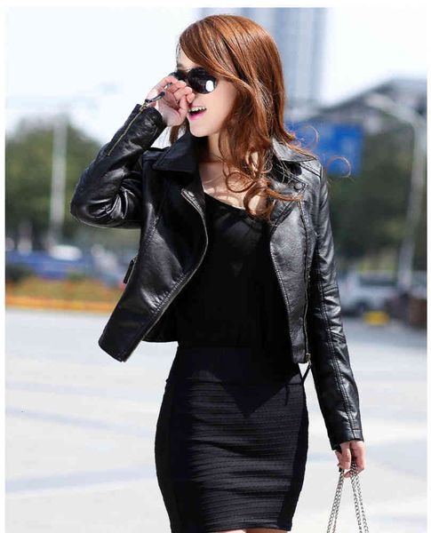 leather jacket high fashion men belt style coat inclined zipper motorcycle short autumn, Black
leather jacket high fashion men belt style coat inclined zipper motorcycle short autumn, Black