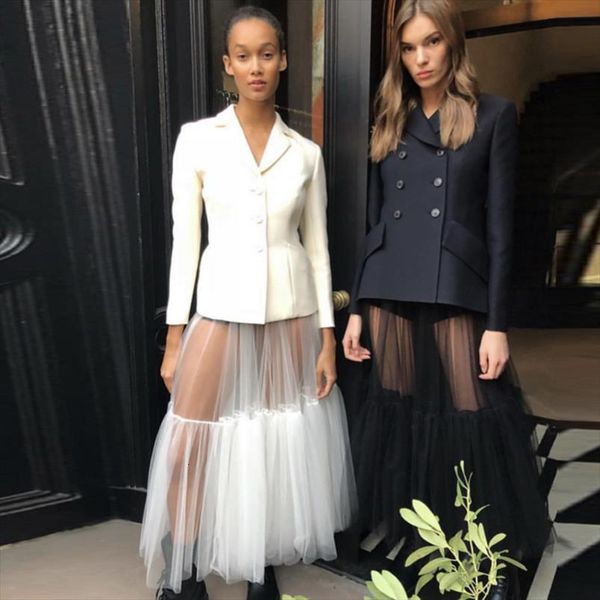 2010 high street see thru women skirt ruffles a line tulle for long tutu female saias custom made, Black
2010 high street see thru women skirt ruffles a line tulle for long tutu female saias custom made, Black