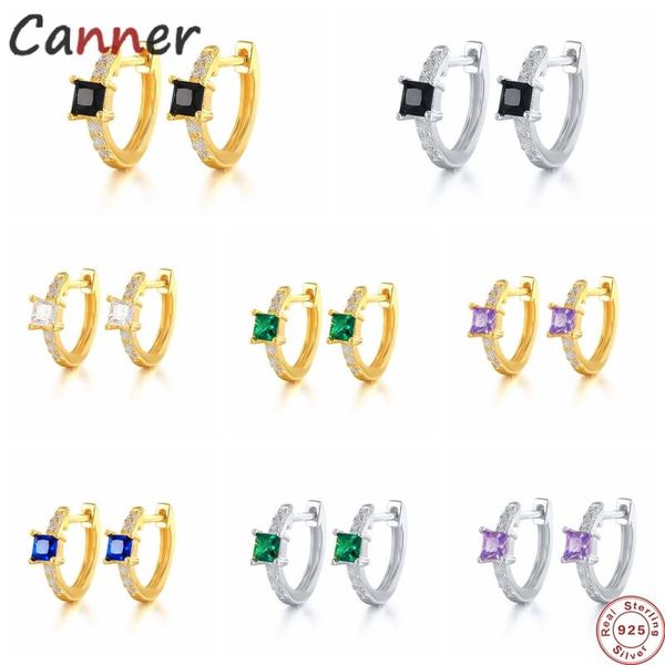 hoop & huggie canner 925 sterling silver colorful mini hoops huggies loops earring for women ins square color zircon ear buckle jewelry, Golden;silver
hoop & huggie canner 925 sterling silver colorful mini hoops huggies loops earring for women ins square color zircon ear buckle jewelry, Golden;silver