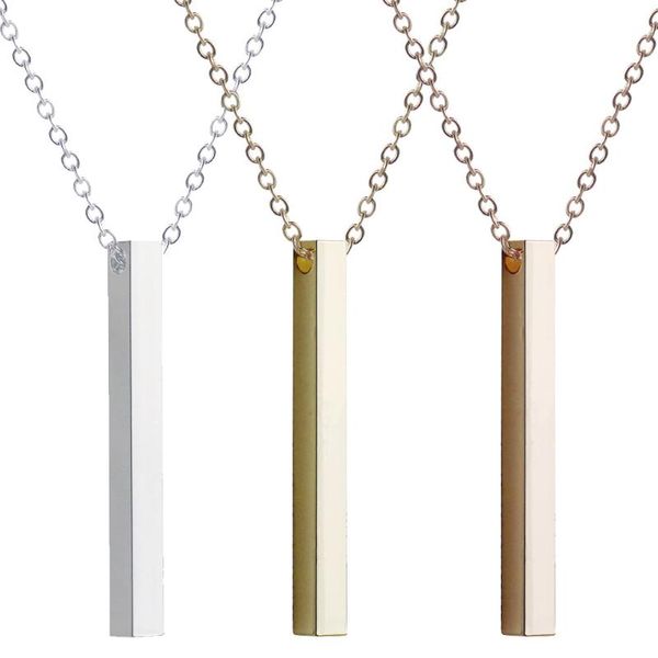 pendant necklaces hip-hop style personalized custom lettering long titanium steel cylinder, Silver
pendant necklaces hip-hop style personalized custom lettering long titanium steel cylinder, Silver