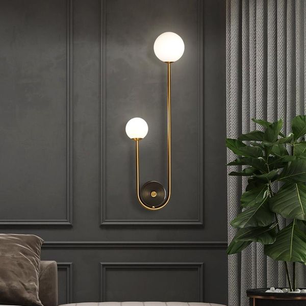 wall lamps nordic modern led lamp glass ball bedroom bedside creative background lighting luxury living room sconce aisle decor lights
wall lamps nordic modern led lamp glass ball bedroom bedside creative background lighting luxury living room sconce aisle decor lights