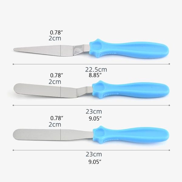baking & pastry tools 900a angled spatula set 3 pcs stainless steel cake decorating with nonslip handle for kitchen
baking & pastry tools 900a angled spatula set 3 pcs stainless steel cake decorating with nonslip handle for kitchen