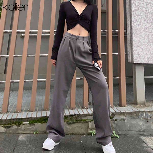 pants autumn high waist loose straight solid leisure trousers women street office lady pant korean wild female slacks new, Black;white
pants autumn high waist loose straight solid leisure trousers women street office lady pant korean wild female slacks new, Black;white