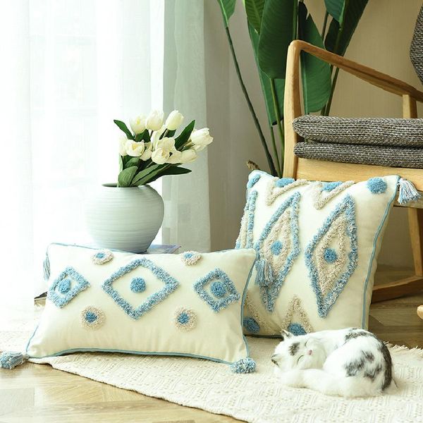 cushion/decorative pillow cotton canvas tufted embroidery throw cushion cover with tassel pillowcover sofa home living room decoration pillo
cushion/decorative pillow cotton canvas tufted embroidery throw cushion cover with tassel pillowcover sofa home living room decoration pillo