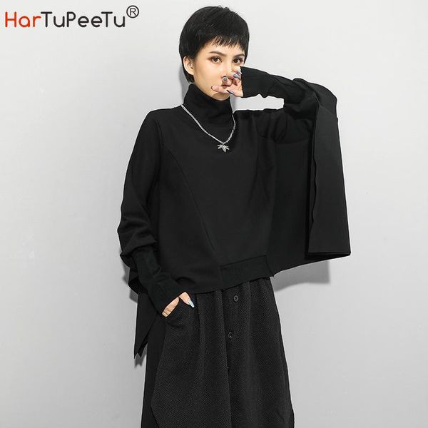 women's hoodies & sweatshirts black oversize hoodie women cotton harajuku pullover sweatshirt 2021 autumn winter bat longsleeve turtlen
women's hoodies & sweatshirts black oversize hoodie women cotton harajuku pullover sweatshirt 2021 autumn winter bat longsleeve turtlen