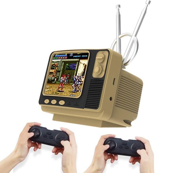 portable game players retro video tv console with time clock function and 2.4g double wireless controller built-in 108 games for ps1/n64
portable game players retro video tv console with time clock function and 2.4g double wireless controller built-in 108 games for ps1/n64