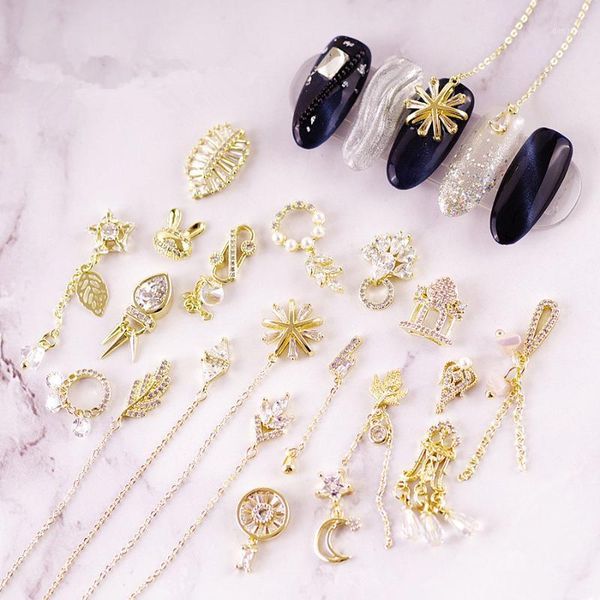 nail zircon super flash chain pendant metal rhinestone diy glamour art design decoration accessories1, Silver;gold
nail zircon super flash chain pendant metal rhinestone diy glamour art design decoration accessories1, Silver;gold