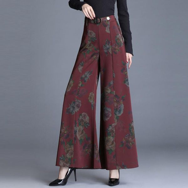 women's pants & capris fall wninter vintage womens high waisted wide leg floral printed flare , woman female green wine red trousers, Black;white
women's pants & capris fall wninter vintage womens high waisted wide leg floral printed flare , woman female green wine red trousers, Black;white