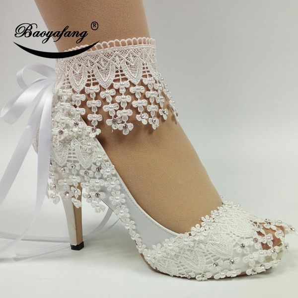 dress shoes baoyafang 2021 lace-up fashion for woman white flower wedding ankle strap high sweet party shoe, Black
dress shoes baoyafang 2021 lace-up fashion for woman white flower wedding ankle strap high sweet party shoe, Black