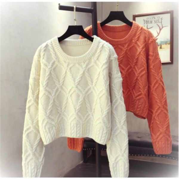 women's sweaters 2021 women autumn winter vintage knitted lady stripted long sleeve o-neck sweater female casual loose oversized pullov, White;black
women's sweaters 2021 women autumn winter vintage knitted lady stripted long sleeve o-neck sweater female casual loose oversized pullov, White;black